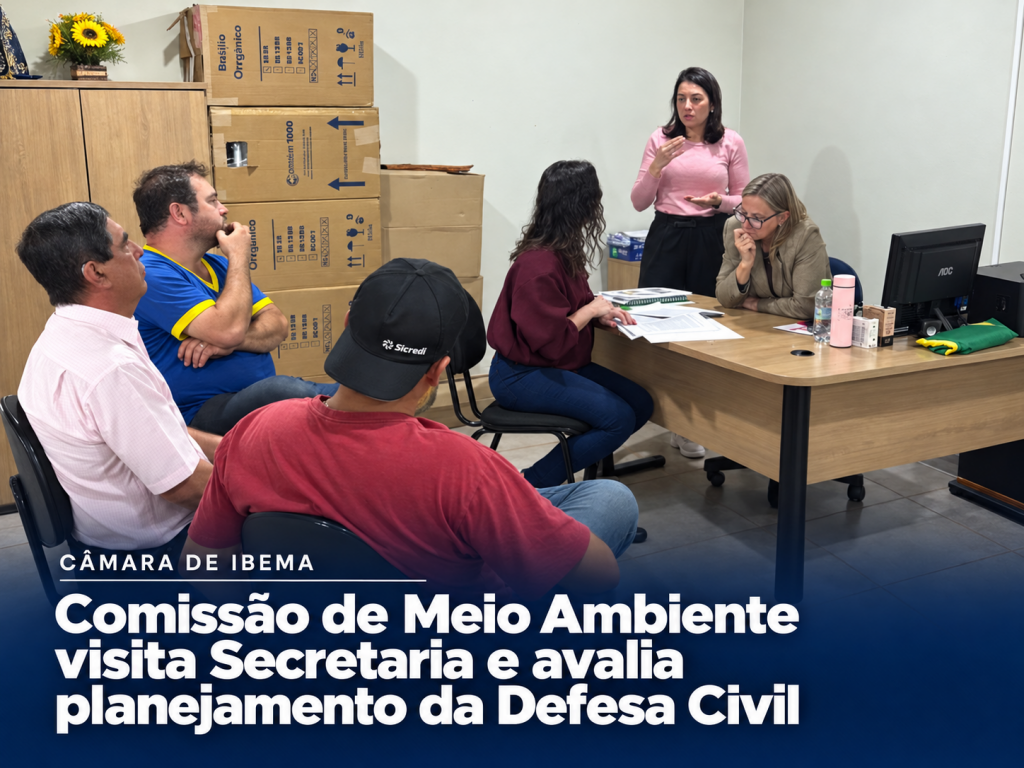 Comissão de Meio Ambiente analisa documentos da Defesa Civil e realiza visita à Secretaria